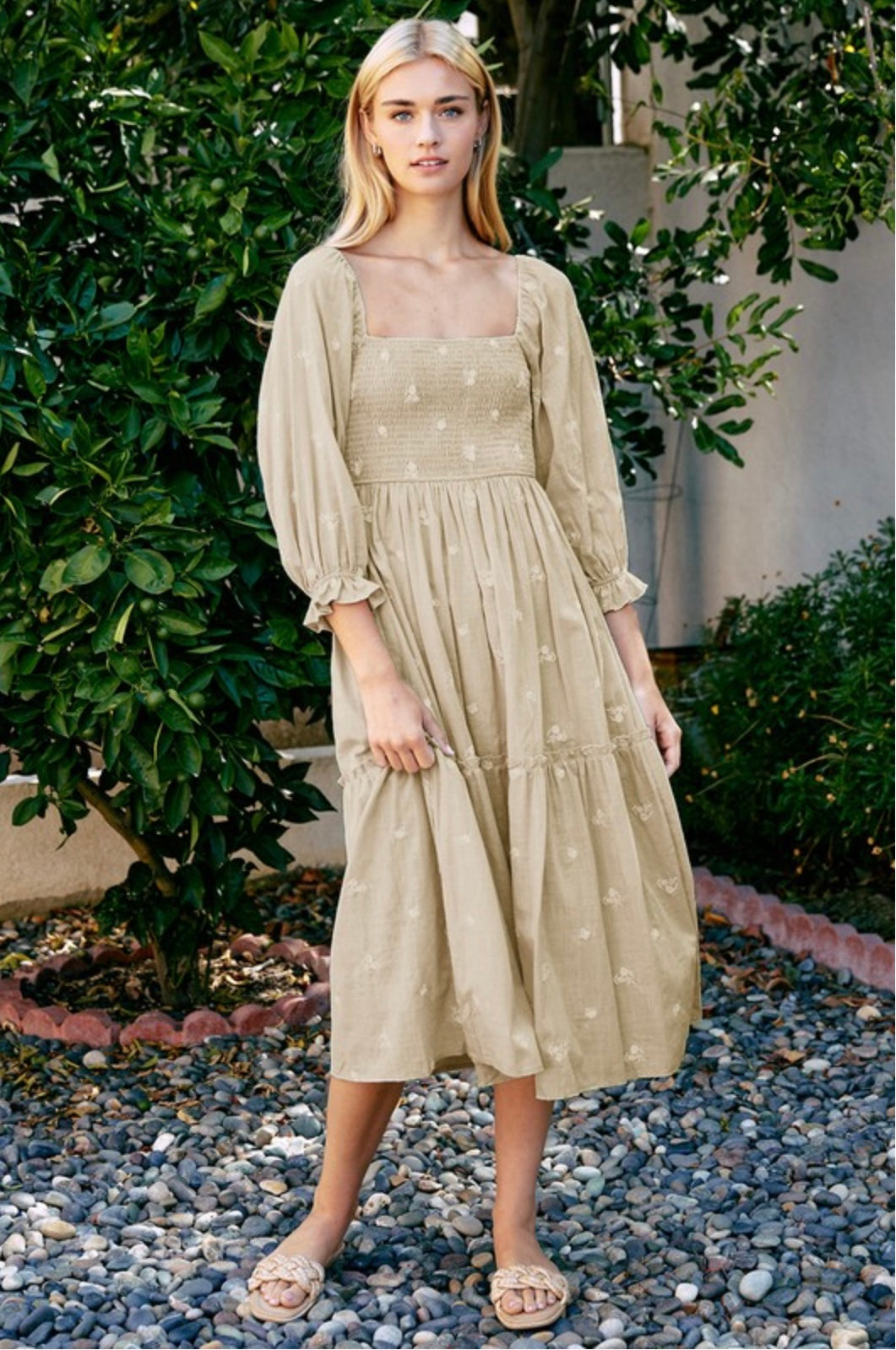 Sage dress