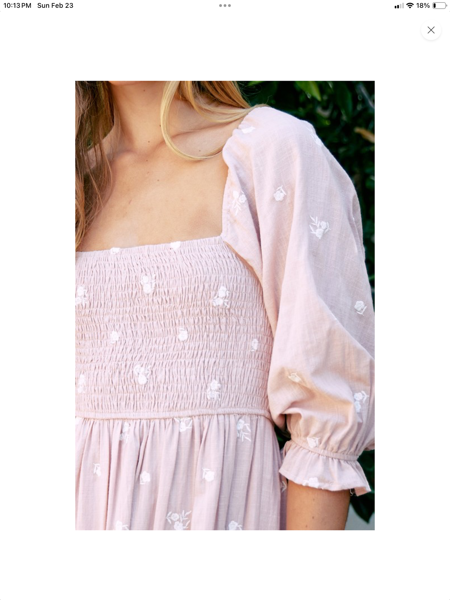 Blush Dress