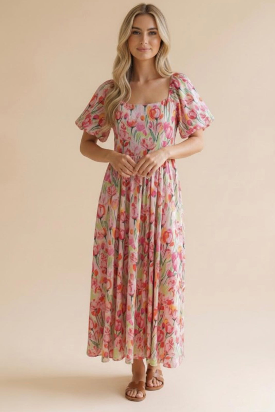 Kathy Tulip Dress￼
