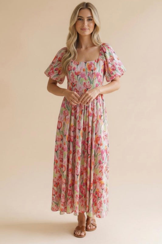 Kathy Tulip Dress￼