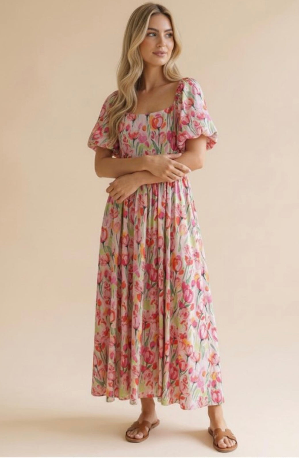 Kathy Tulip Dress￼